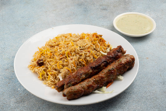 Beef Kabab Biryani